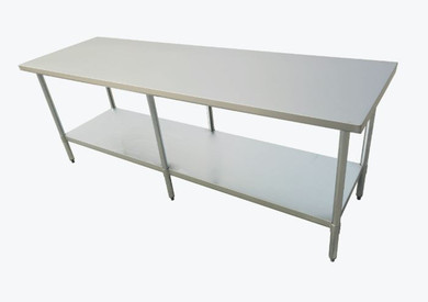 Economic 304 Grade Stainless Steel Table 2100x700x900 - 6 legs