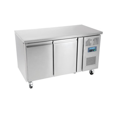 Polar G596-A U-Series 2 Door Counter Fridge 282Ltr