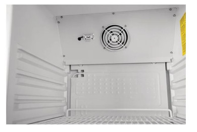 Polar CD087-A C-Series Upright Display Fridge White 400Ltr