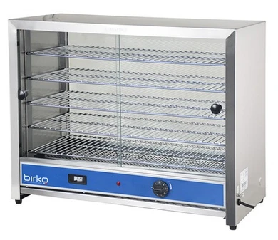 Birko 1040092 Commercial Glass Door Pie Warmer Cabinet (100 Pie Capacity)
