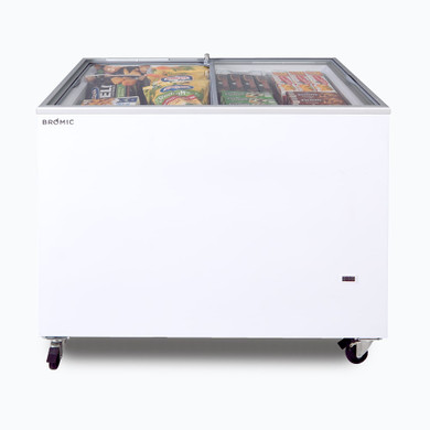 Bromic Display Chest Freezer - 296L - Flat Glass Top