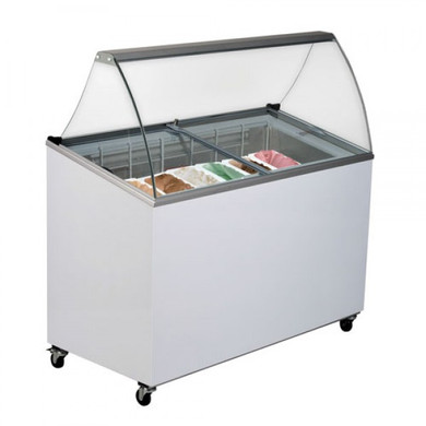 Bromic GD0007S-NR Gelato/ Ice Cream Display Freezer 7 Basket