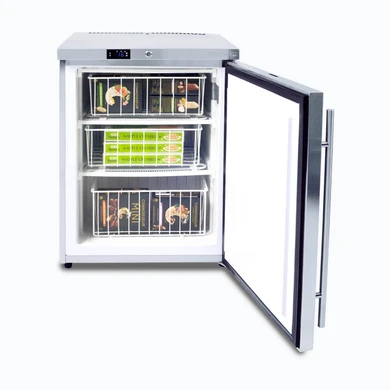 Bromic UBF0140SD-NR 1 Door Stainless Steel Underbench Storage Freezer 115L