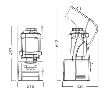 VM50031 Vitamix The Quiet One Counter Top Blender