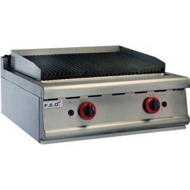 JZH-TRH - Natural Gas Char Grill Top 700mm Width