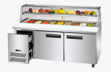 Thermaster two large door DELUXE Sandwich Bar - SCB/18