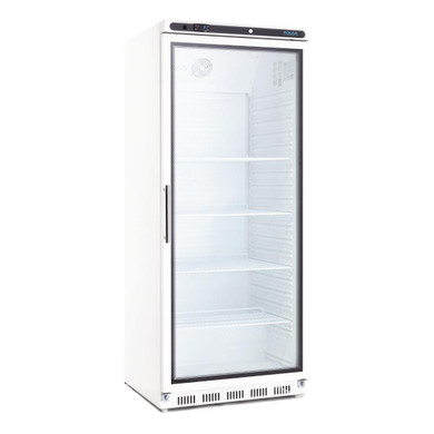 CD088-A Polar C-Series Upright Display Fridge White 600Ltr