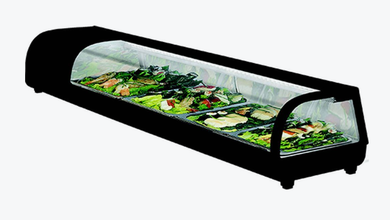Thermaster SSS7 Commercial Countertop Sushi Showcase Display (1800mm Wide)