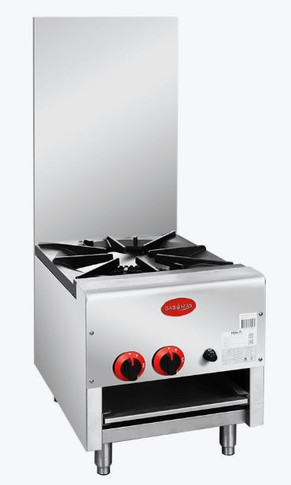 Gasmax Gas Dual Ring Single Burner with Built in Faucet RB-1B