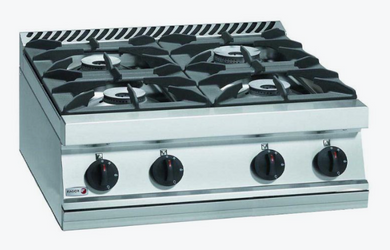 Fagor 700 series natural gas 4 burner SS boiling top CG7-40H