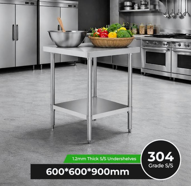 WB6-0600/A Stainless Steel Workbench