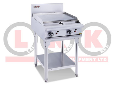 LKK LKKOB4B 2 Burner 600mm Gas Griddle with Legs 
