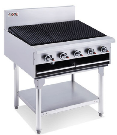 LKK LKKCG9 5 Burner 900mm Chargrill with Legs 