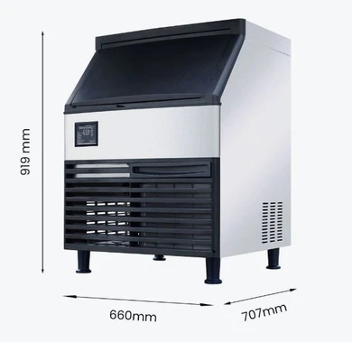  Blizzard SN-210P 95kg Air-Cooled Commercial Cube Ice Maker