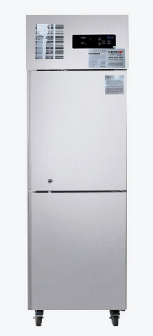 SUF500 TROPICAL Thermaster 2 x Half door SS Freezer