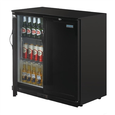 GL016-A Polar G-Series Back Bar Cooler with Solid Doors 208Ltr