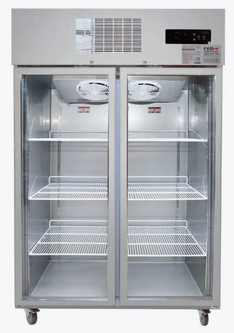 Thermaster Double Door Display Freezer - SUFG1000