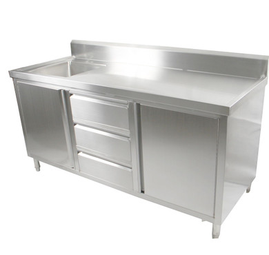 SC-6-1800L-H Cabinet with Left Sink 