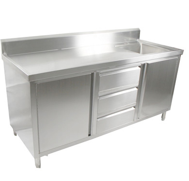 SC-6-2100R/H Cabine with Right Sink