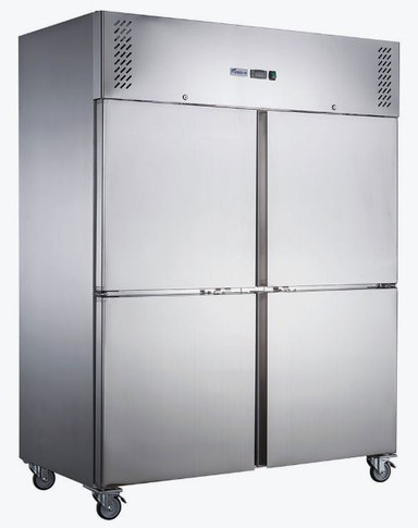 FED-X S/S Four Door Upright Fridge - XURC1410S2V