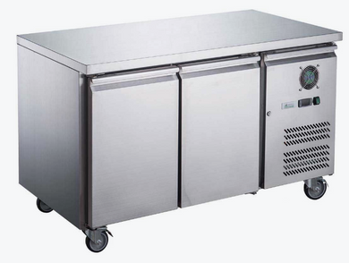 FED-X S/S Two Door Bench Fridge - XUB7C13S2V