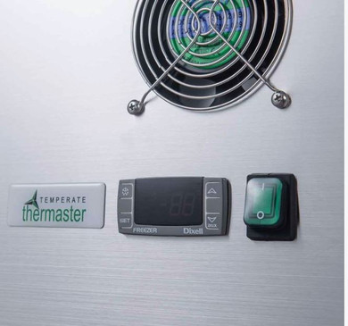 FED-X S/S Two Door Bench Freezer