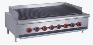 QR-48E Natural Gas 8 Burner Char Grill Top