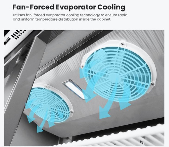 SUF1000 TROPICAL Thermaster 4 x Half door SS Freezer