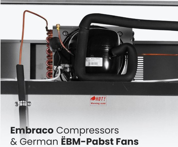 SUF1000 TROPICAL Thermaster 4 x Half door SS Freezer