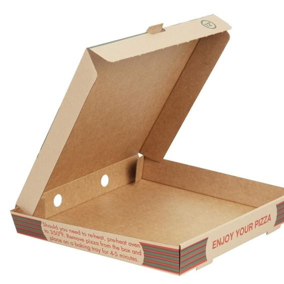 Compostable Printed Pizza Boxes 304mm (Pack of 100) GG998