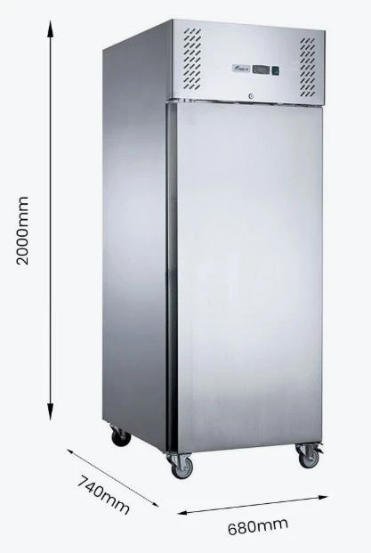 FED-X XURC400SFV Single Door Upright Fridge 429L | 10A 4M1 Food-Safe