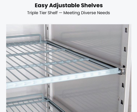 FED-X XURC600S1V 2 Door Upright Fridge 618L | 7-Star GEMS 10A Split