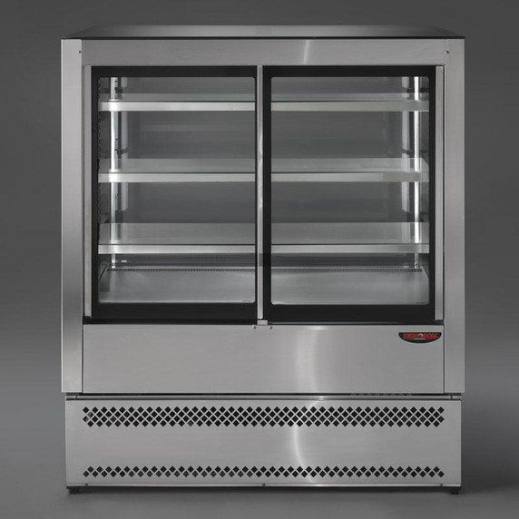 EVOKL4120V Mastercool Black Display with Straight Glass 1222mm Width