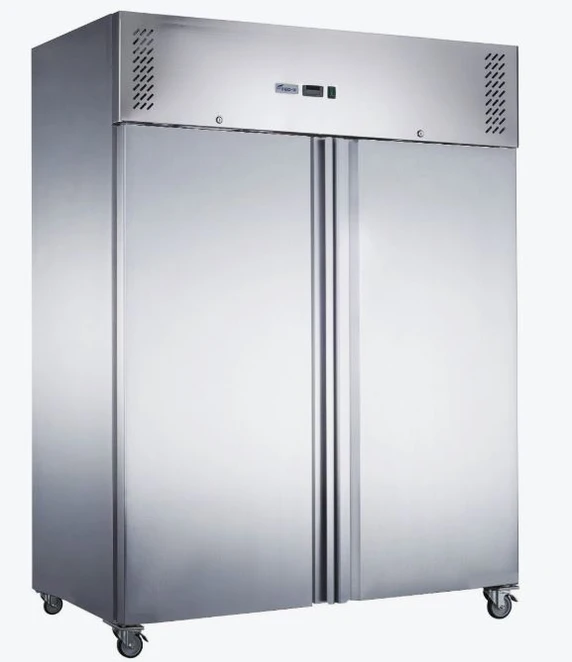 FED-X XURC1200SFV 1236L 2 Door Upright Stainless Steel Commercial Storage Fridge