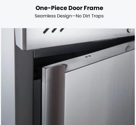 FED-X XURC1200SFV 1236L 2 Door Upright Stainless Steel Commercial Storage Fridge