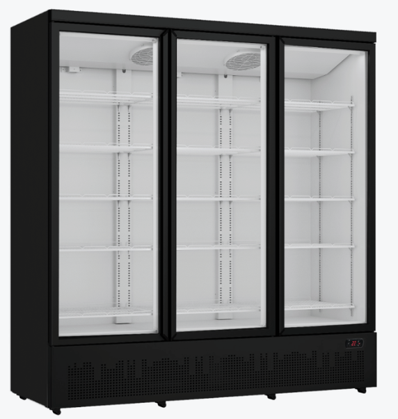 Thermaster LG-1500BGBM Triple Glass Door Commercial Supermarket Display Fridge (1664L)
