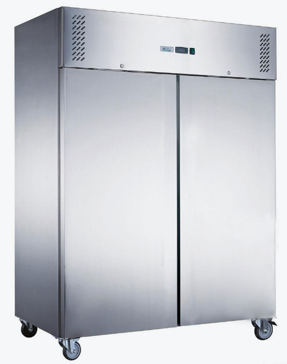 FED-X S/S Two Full Door Upright Freezer - XURF1200SFV FED-X S/S Two Full Door Upright Freezer - XURF1200SFV