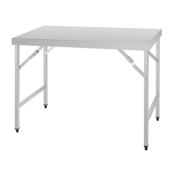 Vogue CB905 Stainless Steel Folding Table 1200mm Vogue CB905 Stainless Steel Folding Table 1200mm