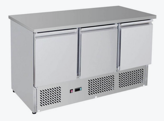 GNS1300B Three Door Compact Workbench Fridge GNS1300B Three Door Compact Workbench Fridge