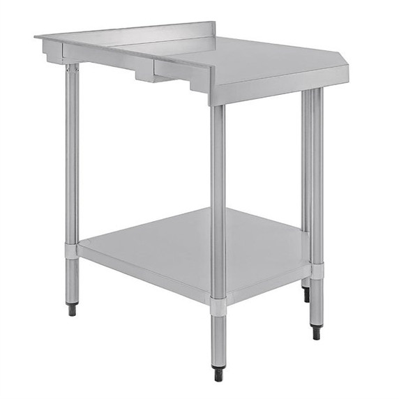Vogue CB907 Stainless Steel Corner Table 600mm Vogue CB907 Stainless Steel Corner Table 600mm