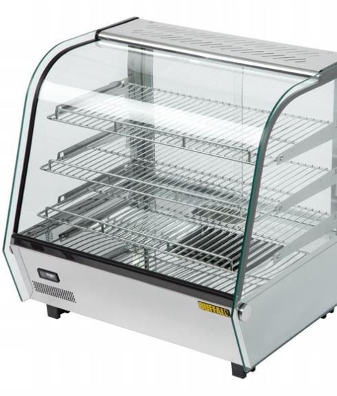 Apuro CD231-A Countertop Heated Food Display 687mm Width