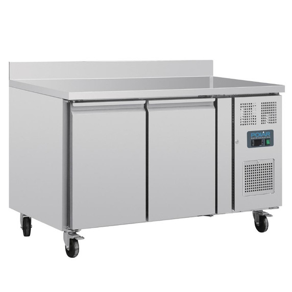 Polar DL914-A U-Series 2 Door Counter Fridge with Upstand 282Ltr Polar DL914-A U-Series 2 Door Counter Fridge with Upstand 282Ltr
