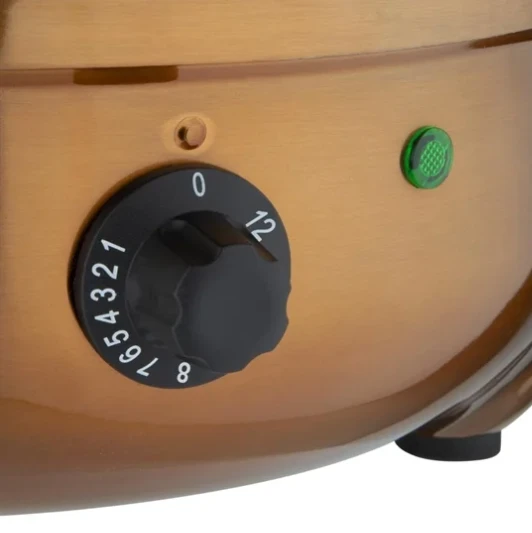 CP851-A Copper Finish Soup Kettle 10L | Commercial Wet Heat 10A