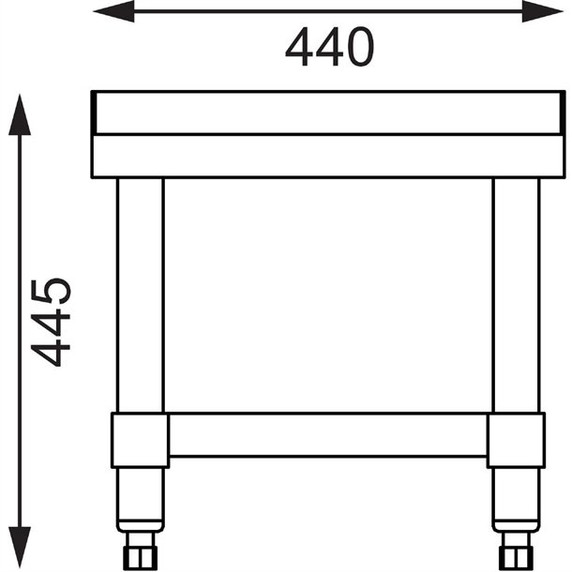 GD891 Apuro Planetary Mixer Stand for GL190-A and GL191-A Mixers