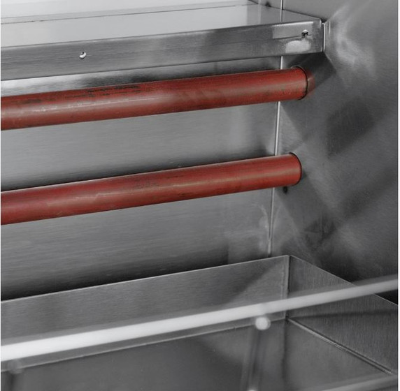 Benchstar YXD-266E Compact Heavy Duty 4-Basket Commercial Chicken Rotisserie (8-12 Birds)