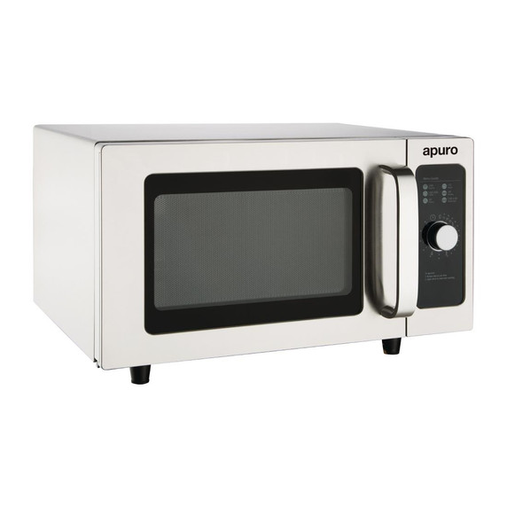 FB861-A Apuro Light Duty Manual Commercial Microwave 25 Ltr