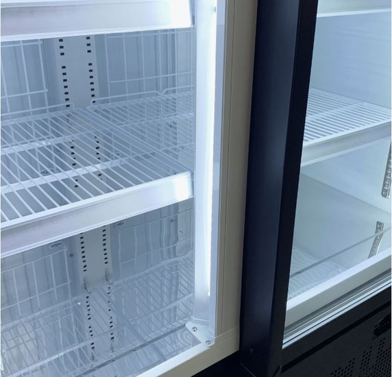 Thermaster Double Door Supermarket Fridge - LG-1000BGBM