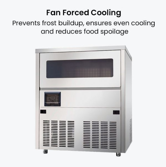 Blizzard SN-80C 95kg Commercial Crescent Ice Machine