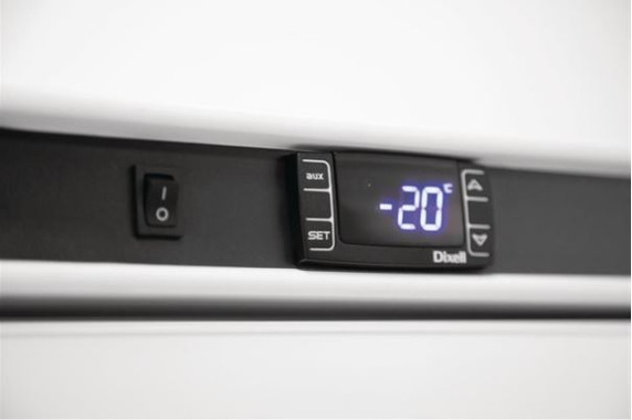 Polar CB921-A C-Series Commercial 365L Single Glass Door Display Freezer (White)