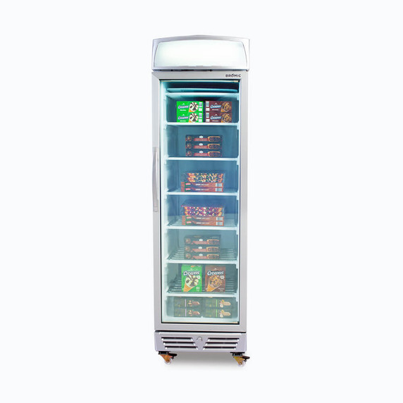 Bromic Upright Display Freezer - 300L - 1 Door - Flat Glass - Lightbox Bromic Upright Display Freezer - 300L - 1 Door - Flat Glass - Lightbox